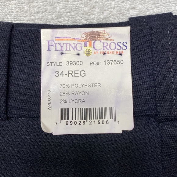 Flying Cross , style 39300 , PO# 137650 LAPD Navy, 34x32, NWT. - Picture 5 of 7